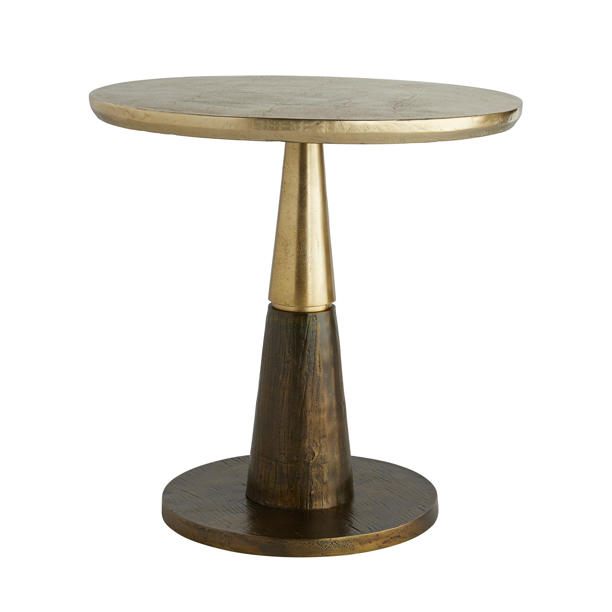 4589 - Rochester End Table - Burnished Gold