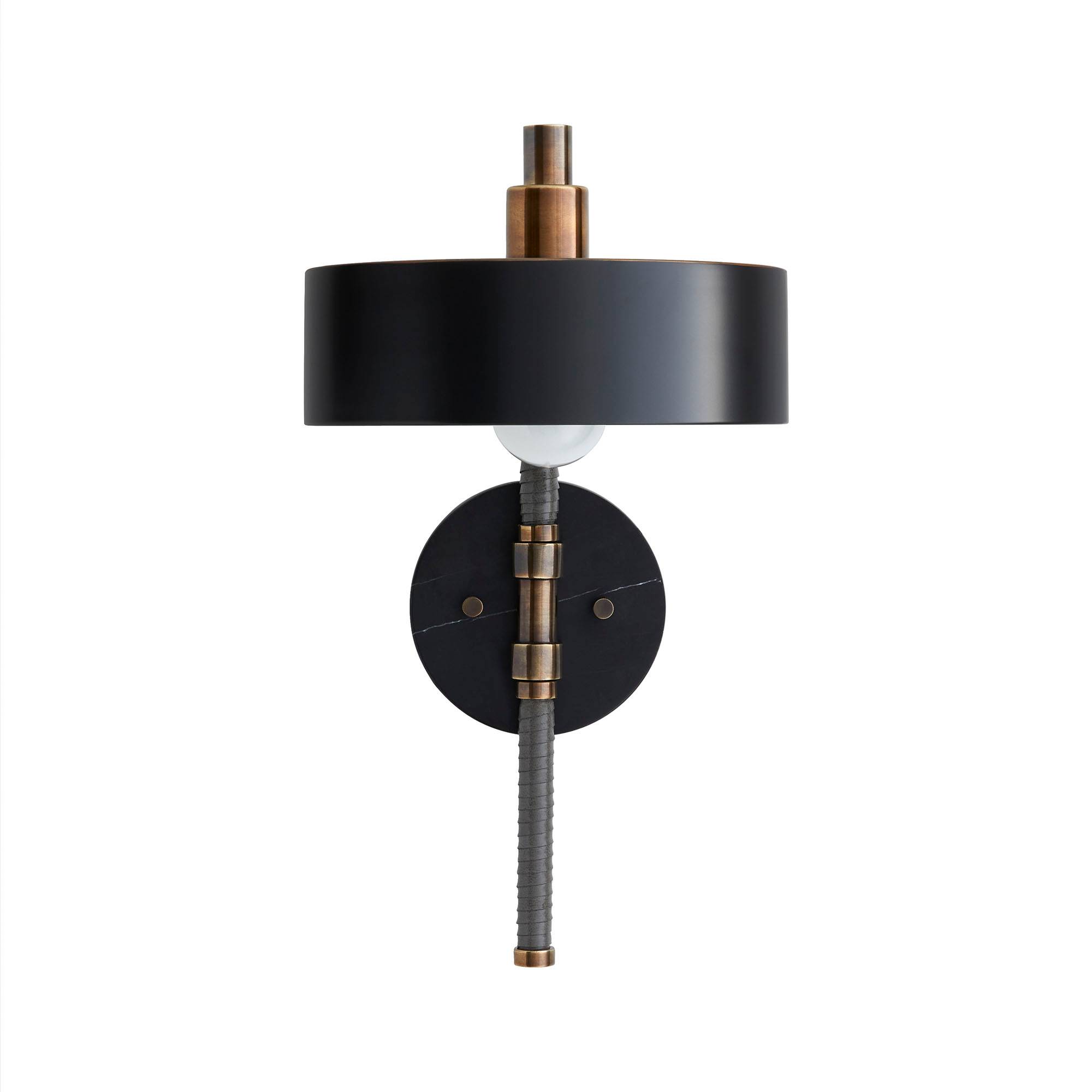 49175 - Aaron Wall Sconce - Bronze, Steel