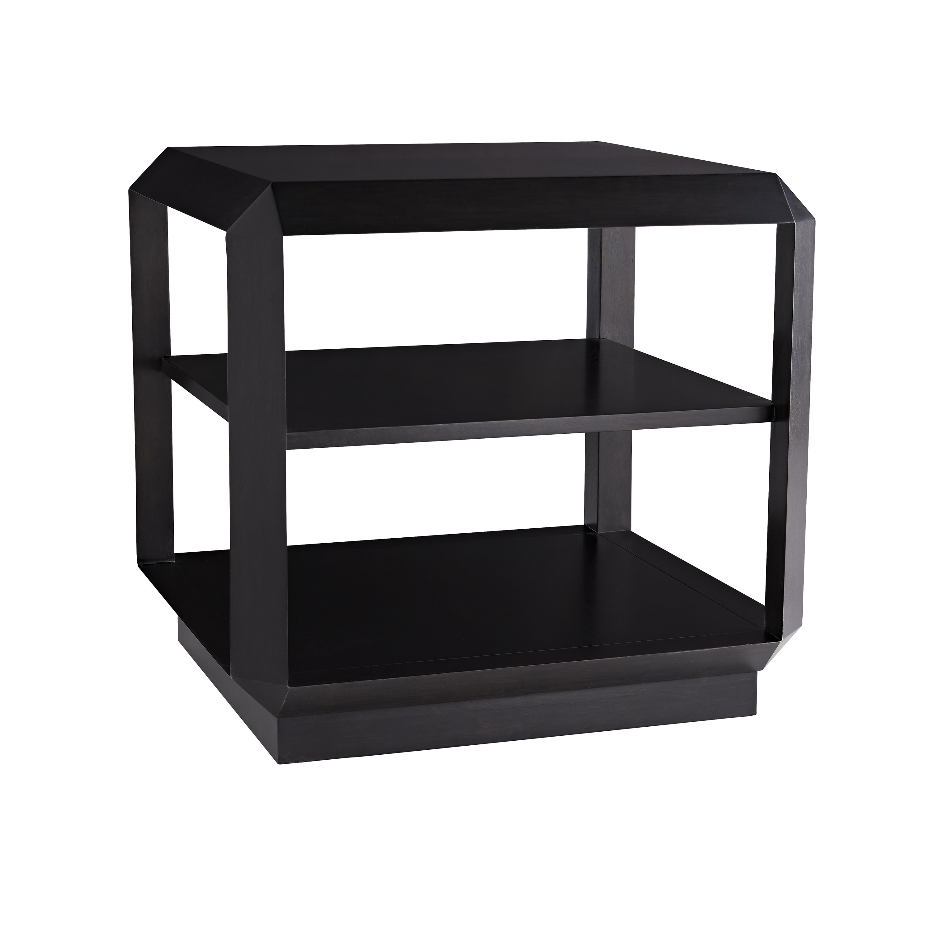5604 - Dani Side Table - Ebony, Walnut Wood