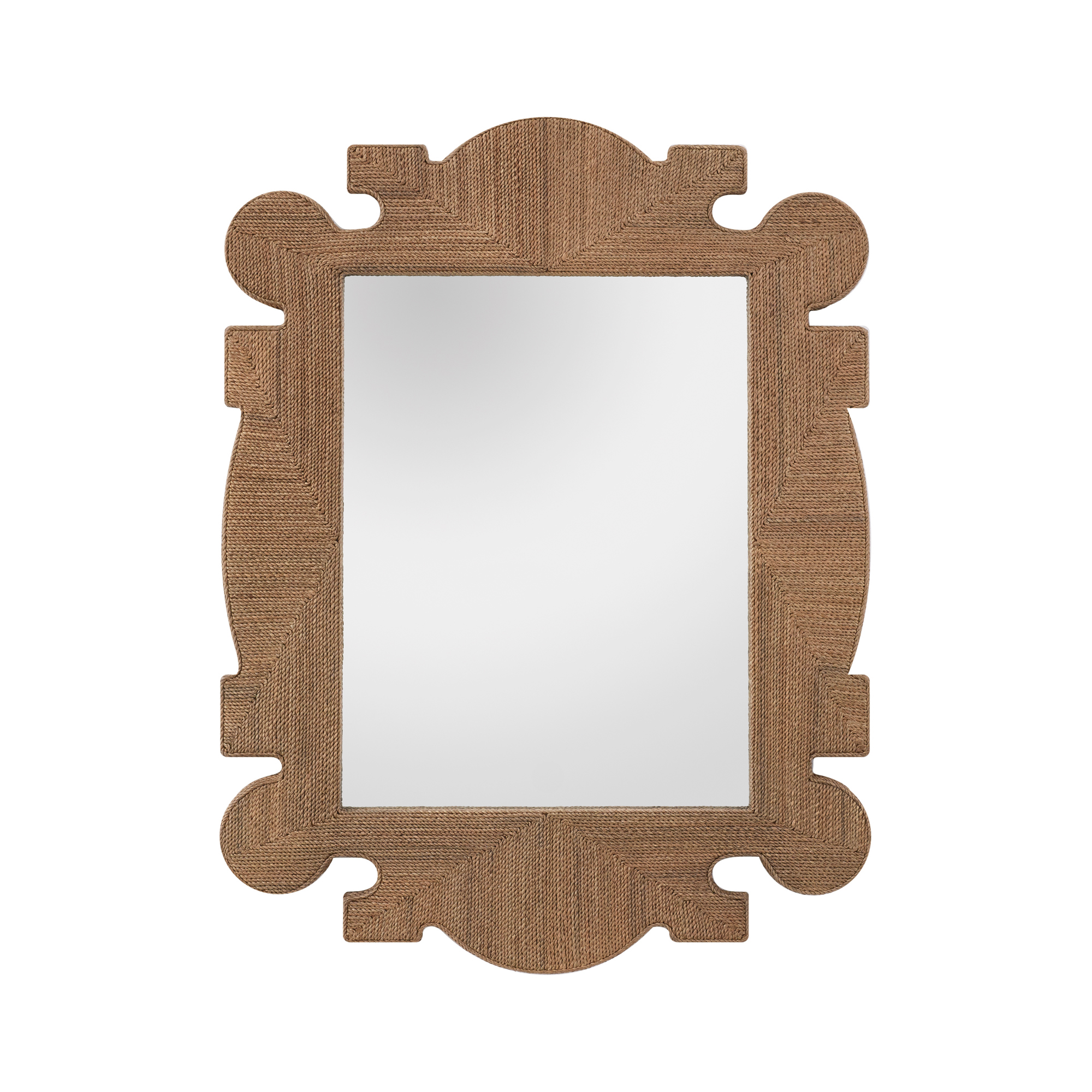 5733 - Mowgli Mirror - Tobacco Stained, Abaca
