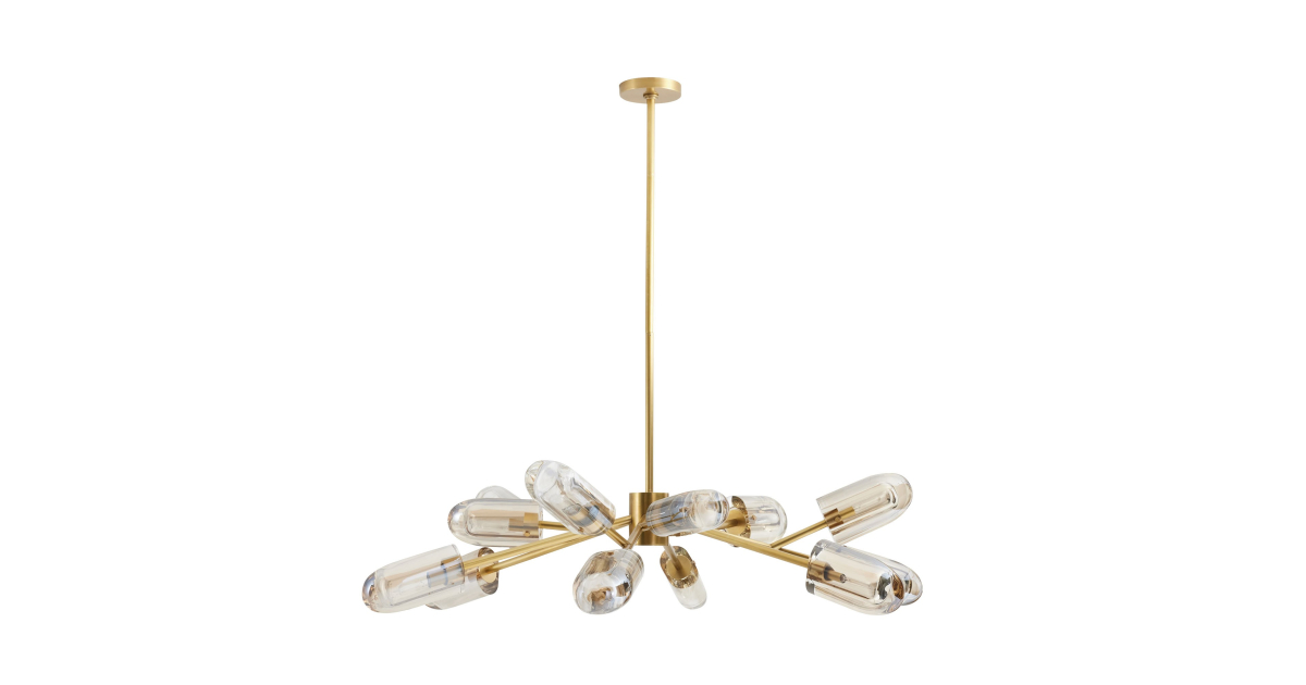 89067 - Javier Chandelier - Champagne, Crystal