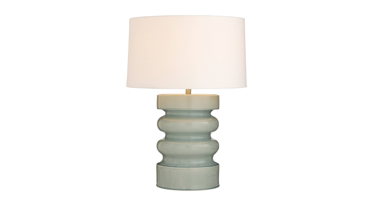 PTC58-421 - Katrina Table Lamp - Celedon, Ceramic