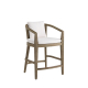 Sobek Textured Back Outdoor Counter Stool