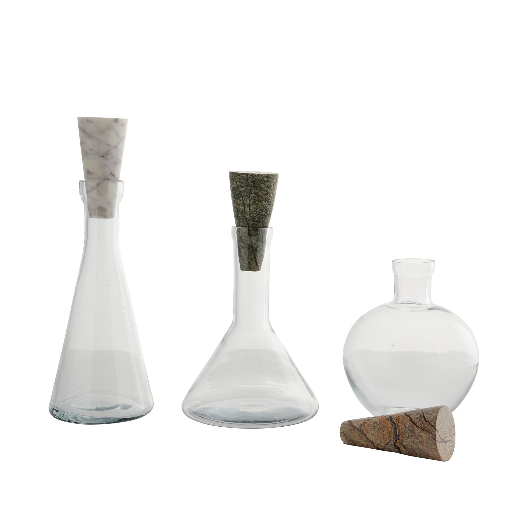 Oaklee Decanters Set of 3