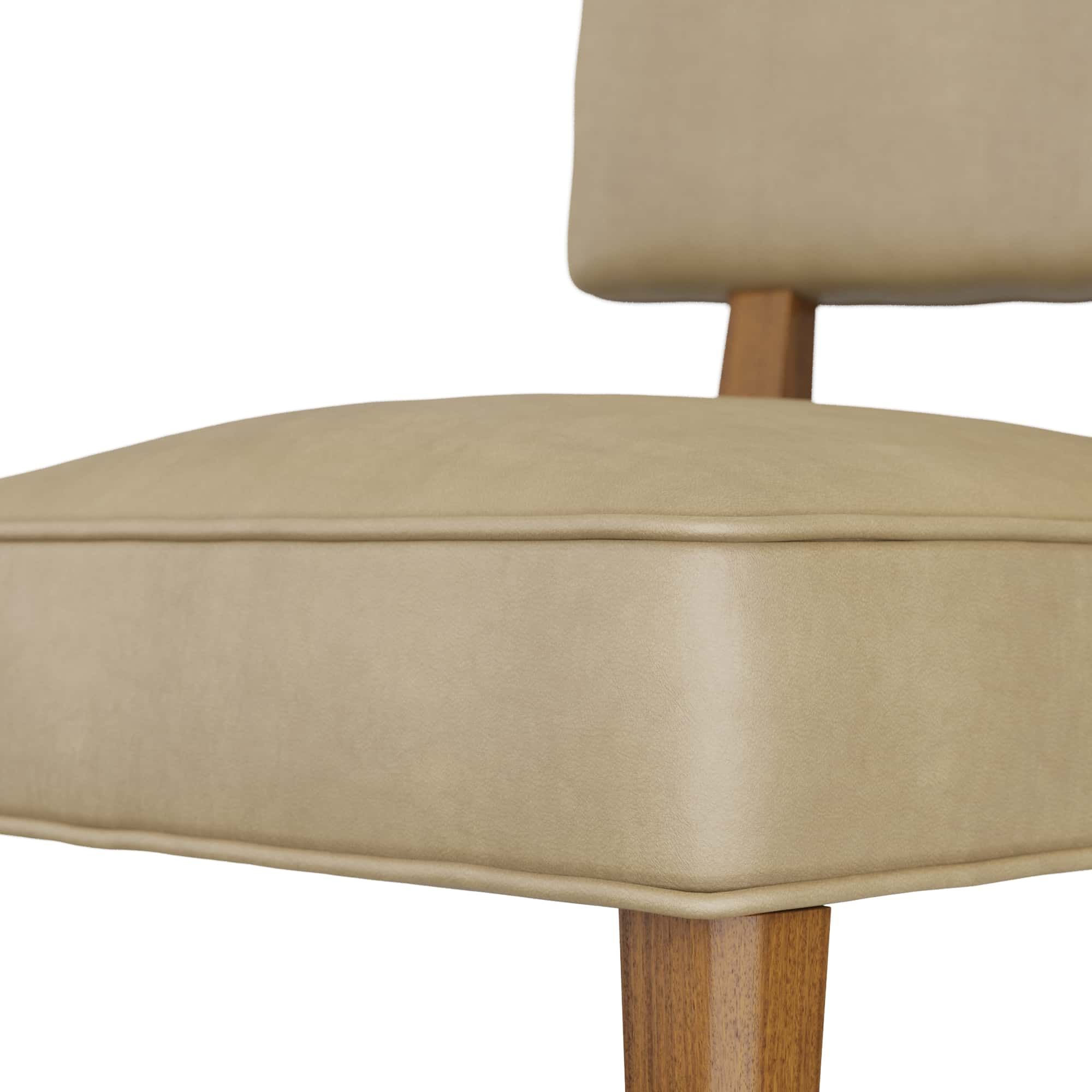 6901 Laurent Dining Chair Porcini Leather