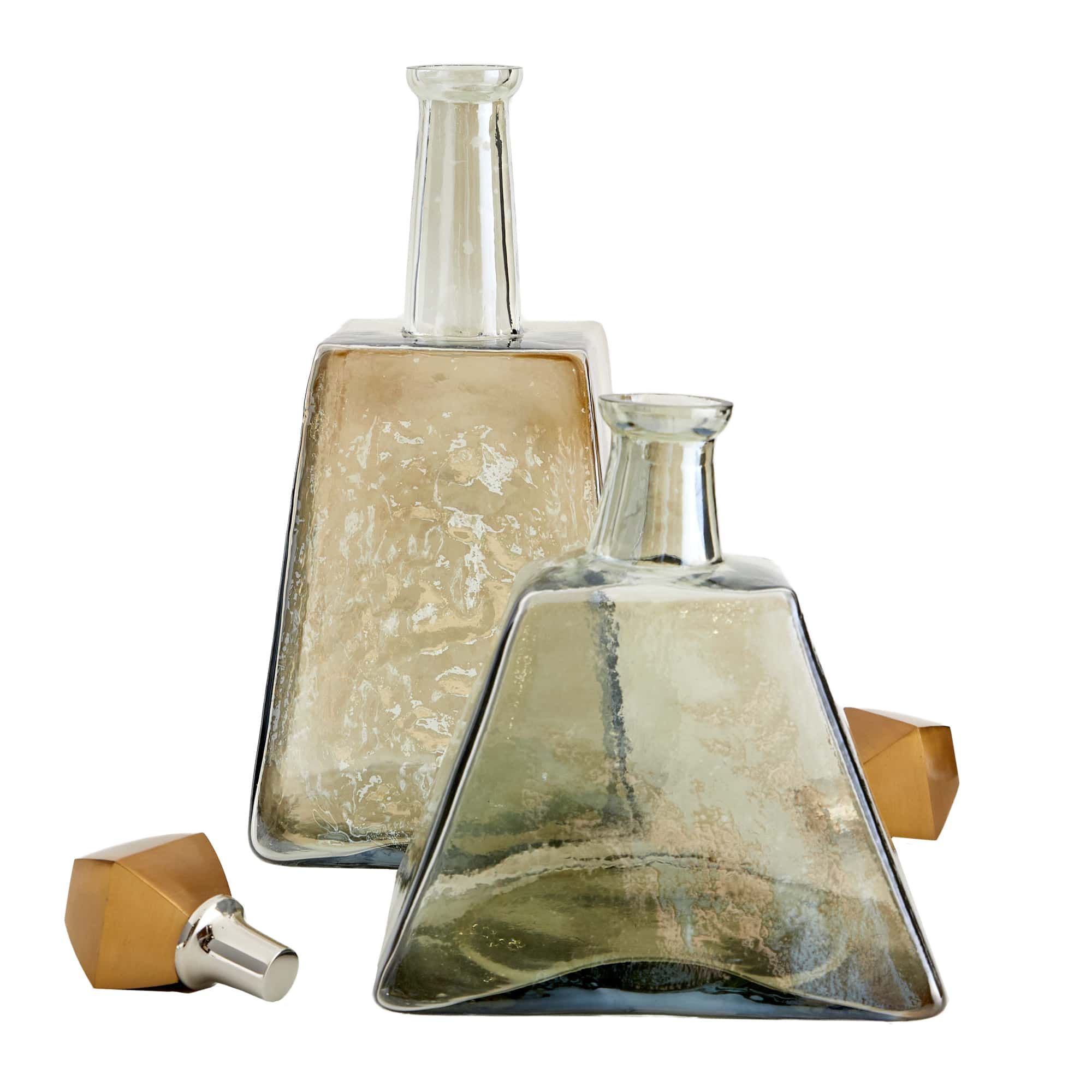 6956 Preston Decanters, Set of 2 Smoke