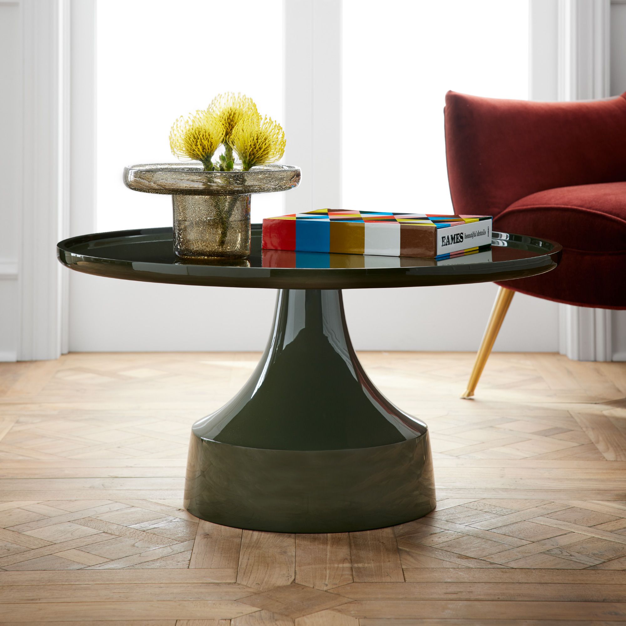 7607 Phoebe Vases, Set of 3 One Each, Smoke, Rose, Teal