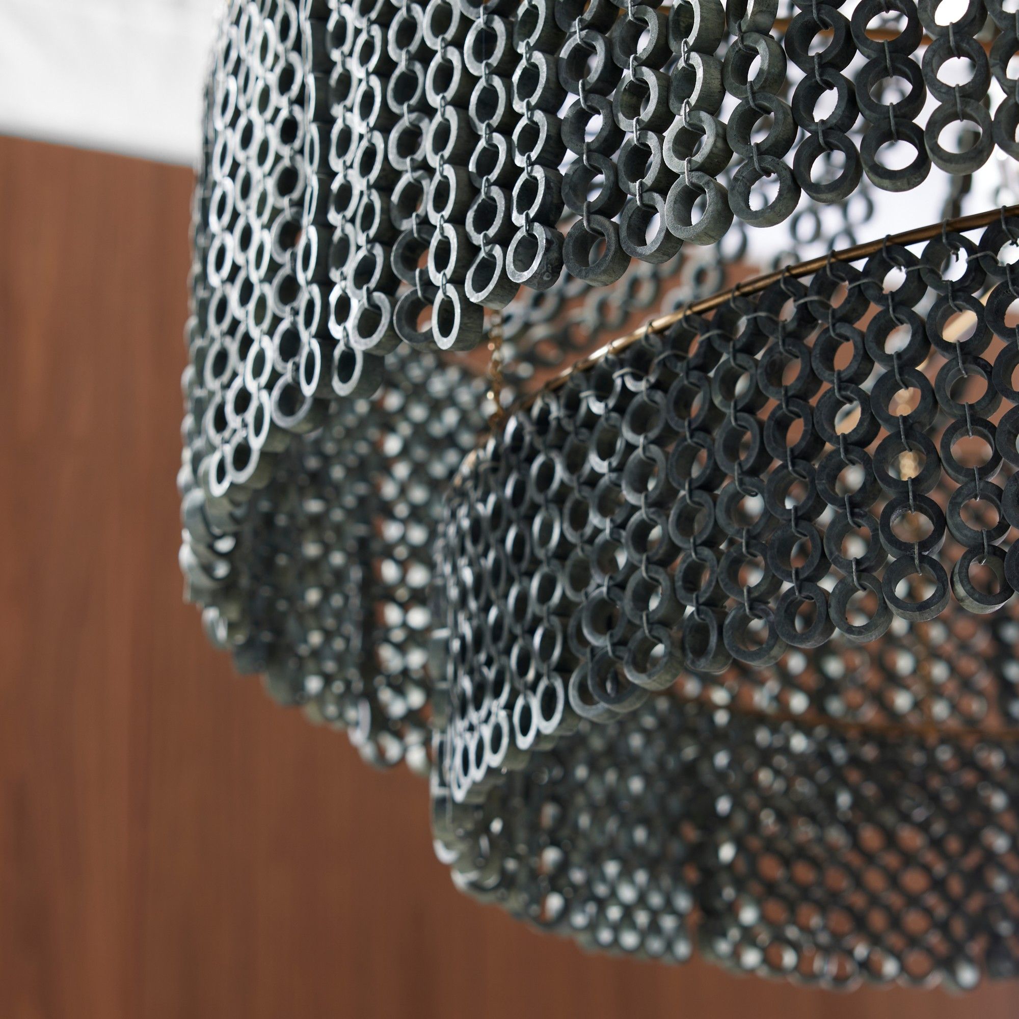 DLS05 Adele Chandelier Black Stained