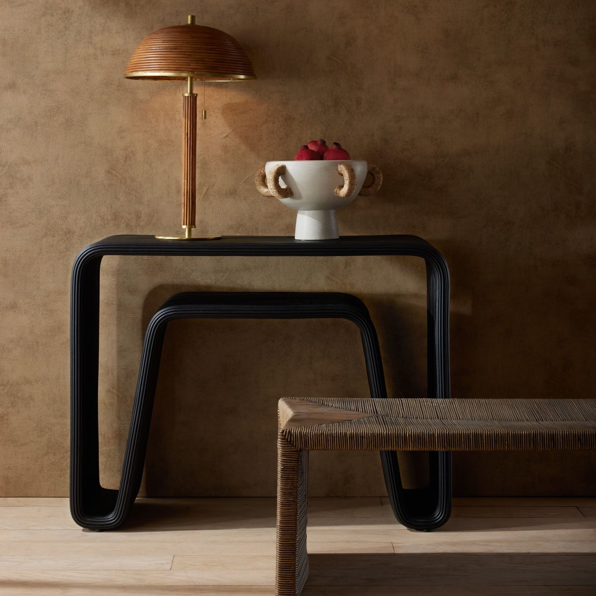 FHS01 Zuri Bench Black Wash