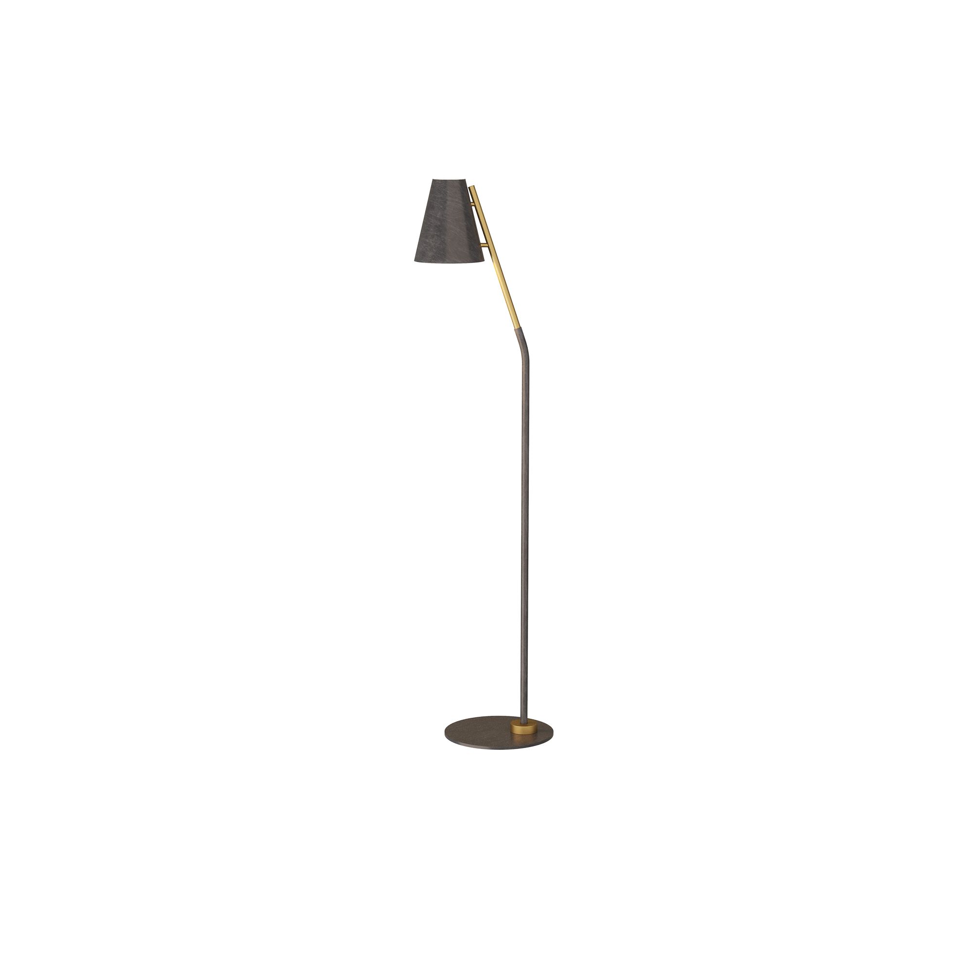PFC14 Zealand Floor Lamp English Bronze, Steel
