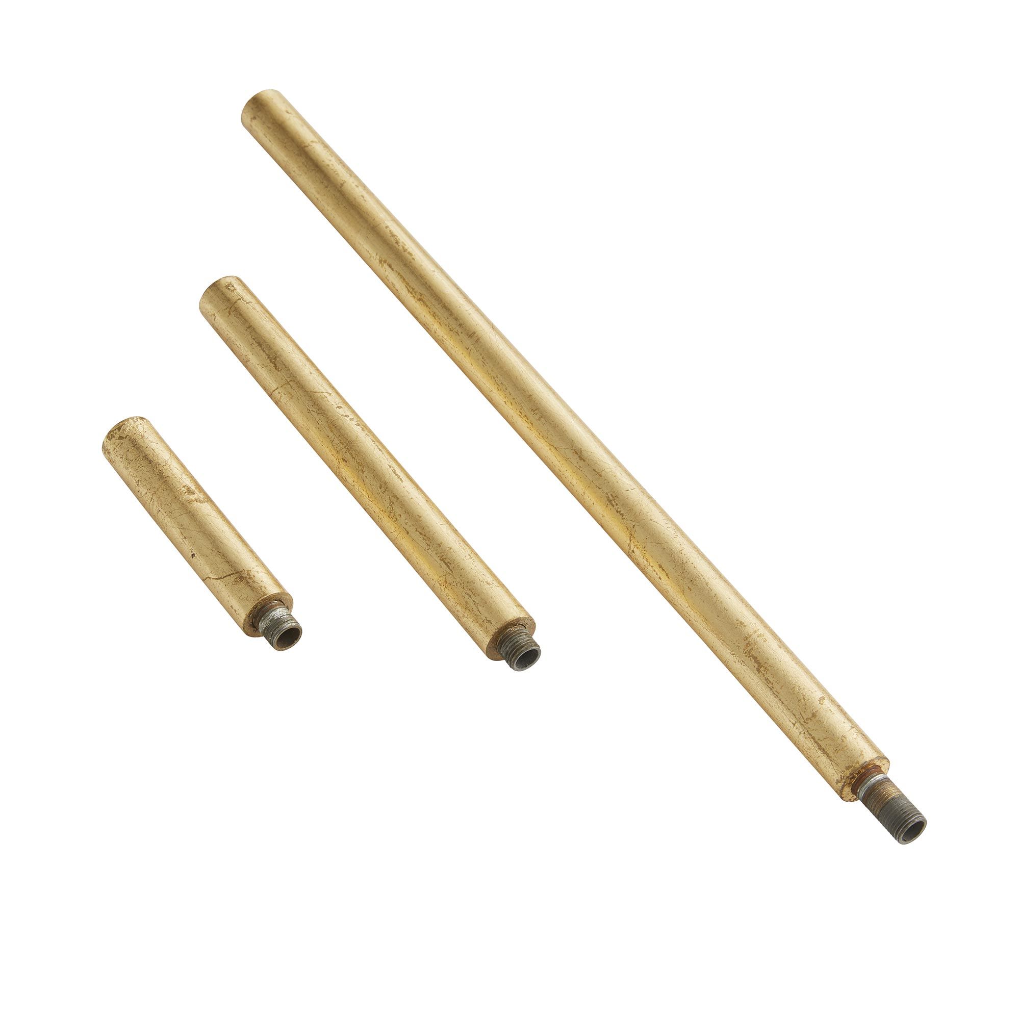 Gold Leaf Ext Pipe (1) 6\", (1) 12\", and (1) 3\"