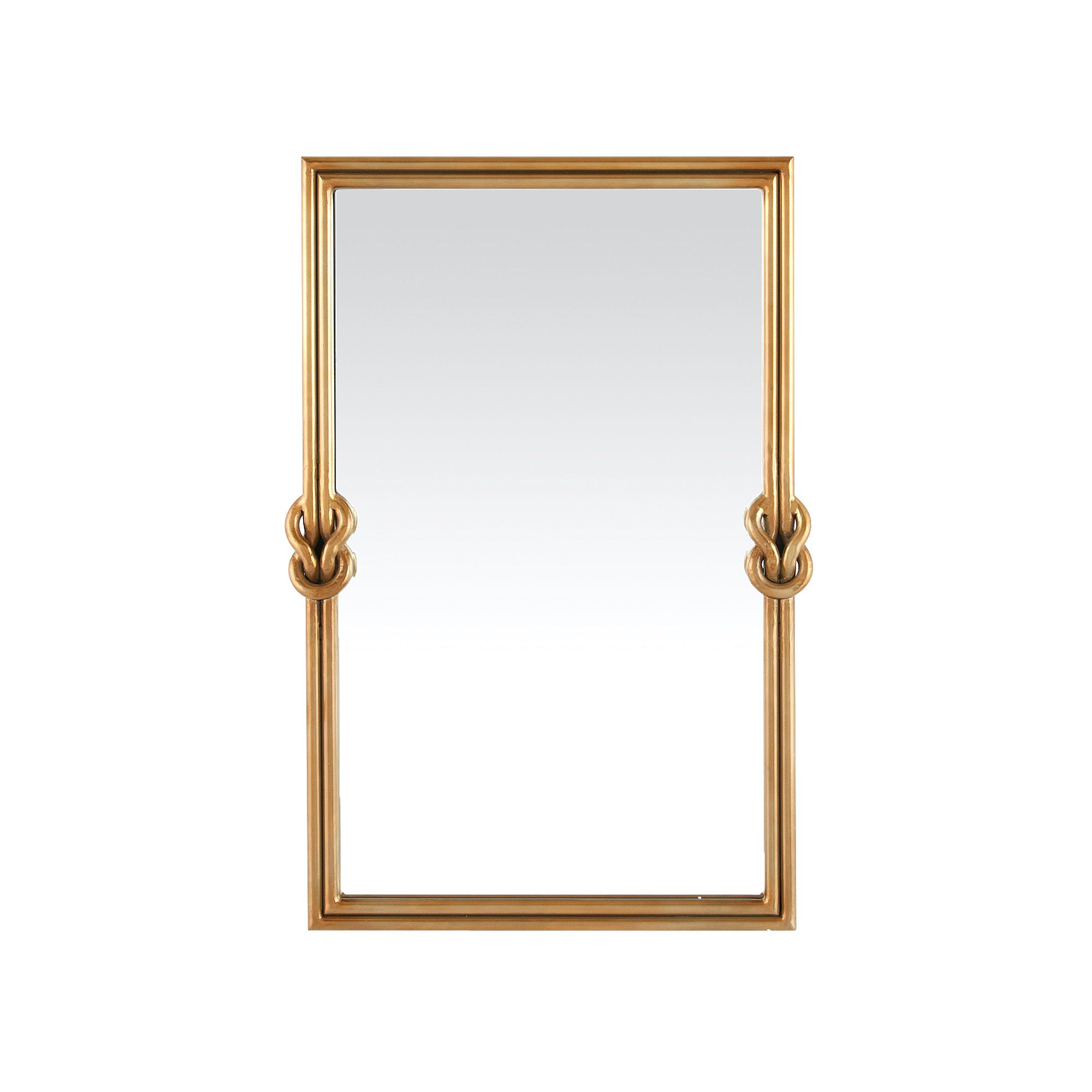 WMI54 Carruth Mirror Antique Brass