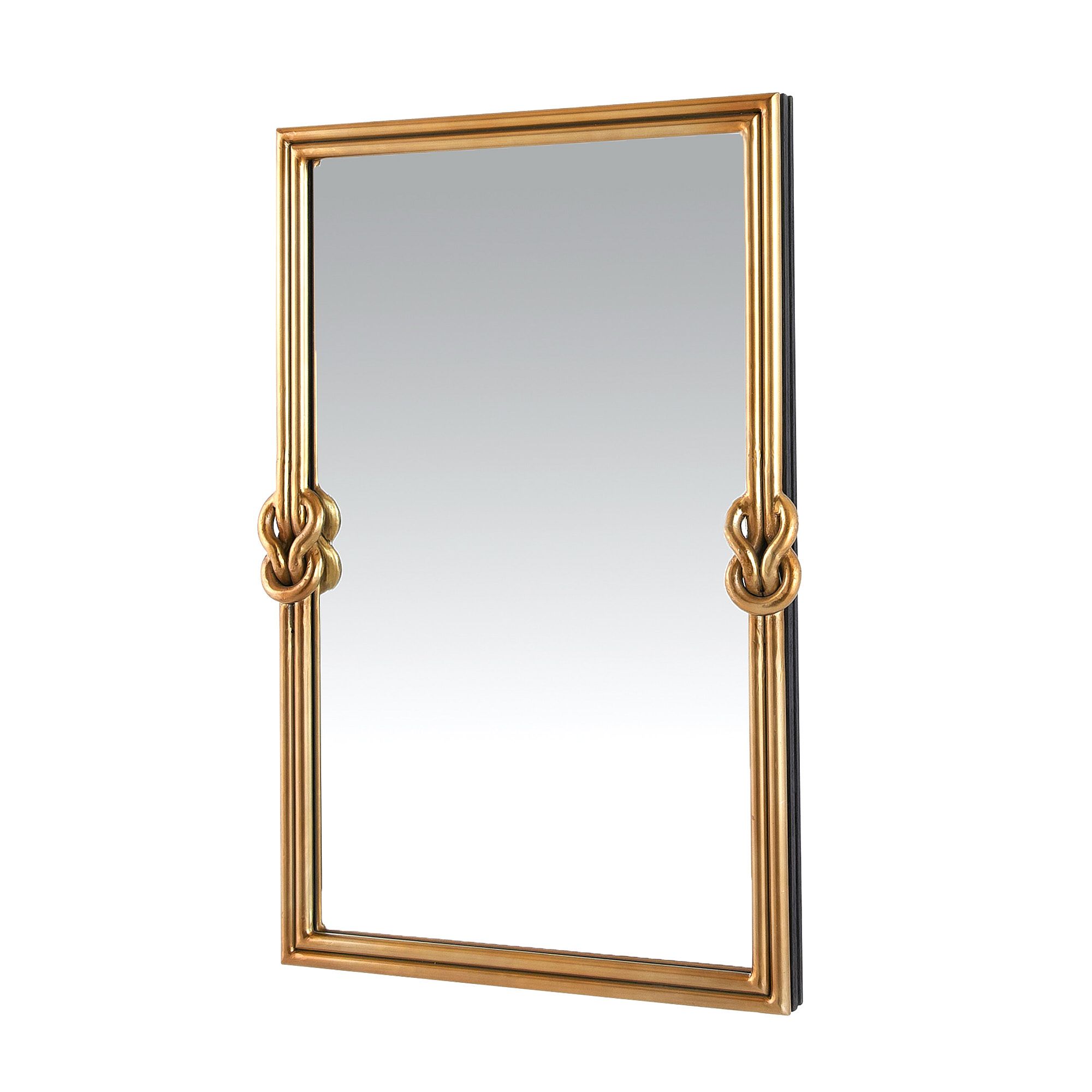 WMI54 Carruth Mirror Antique Brass