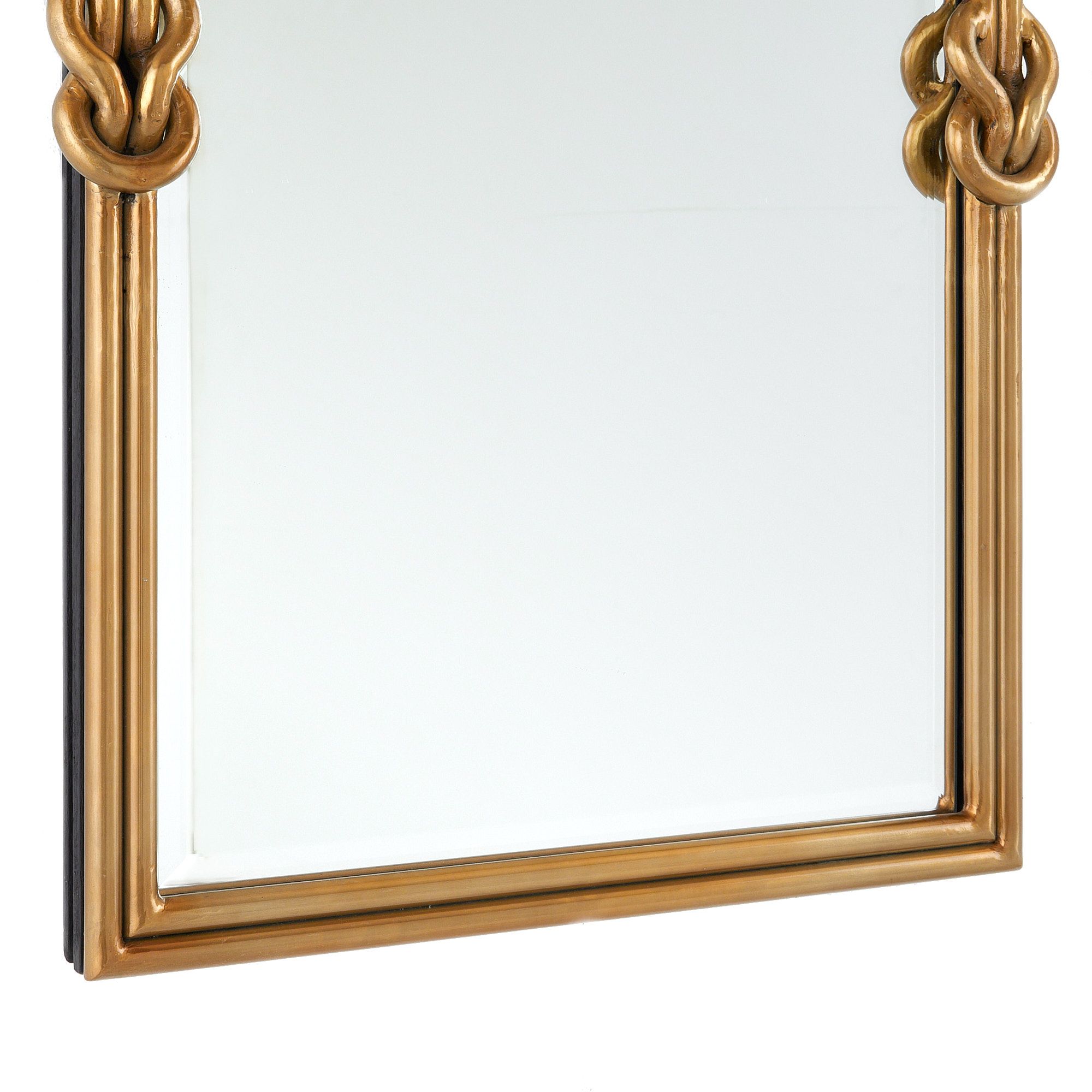 WMI54 Carruth Mirror Antique Brass