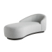 Turner Chaise Iceberg Linen Grey Ash, Right Arm