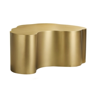 2100 - Meadow Coffee Table - Antique Brass, Iron
