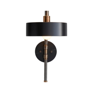 49175 - Aaron Wall Sconce - Bronze, Steel