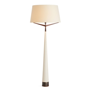 79160-401 - Elden Floor Lamp - Ivory, Resin