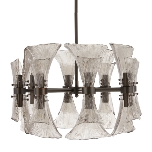 DSC07 - Gwendolyn Chandelier - Smoke, Glass