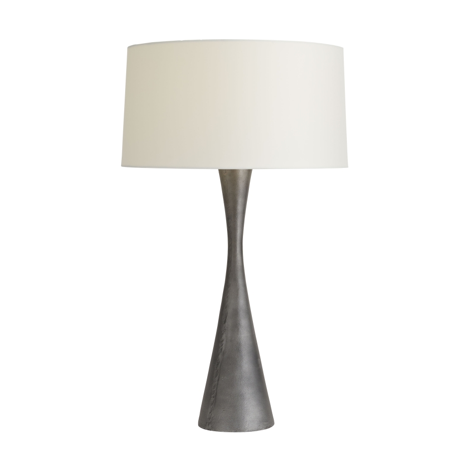 42017-928 - Narsi Table Lamp - Antiqued Aluminum, Aluminum