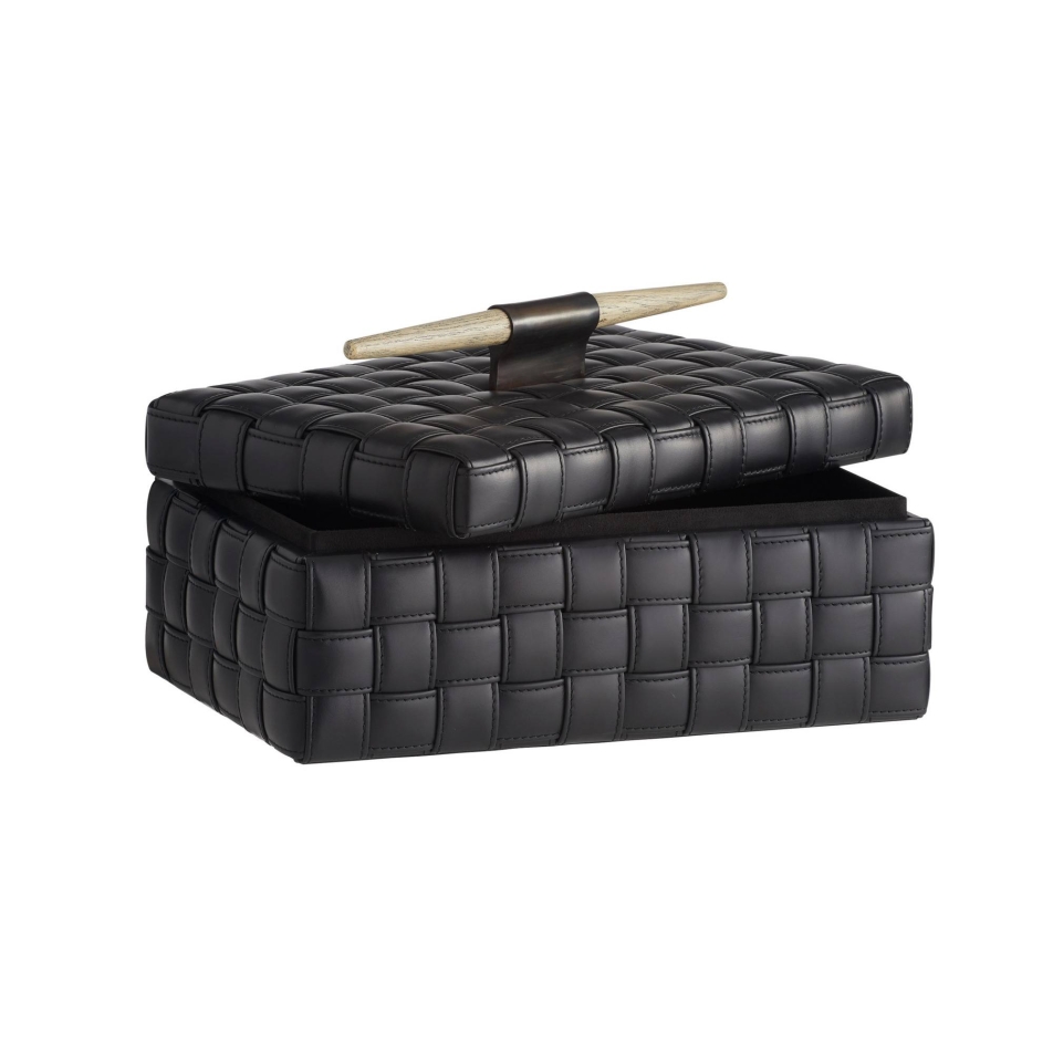 ARI18 - Humphrey Box - Black, Leather