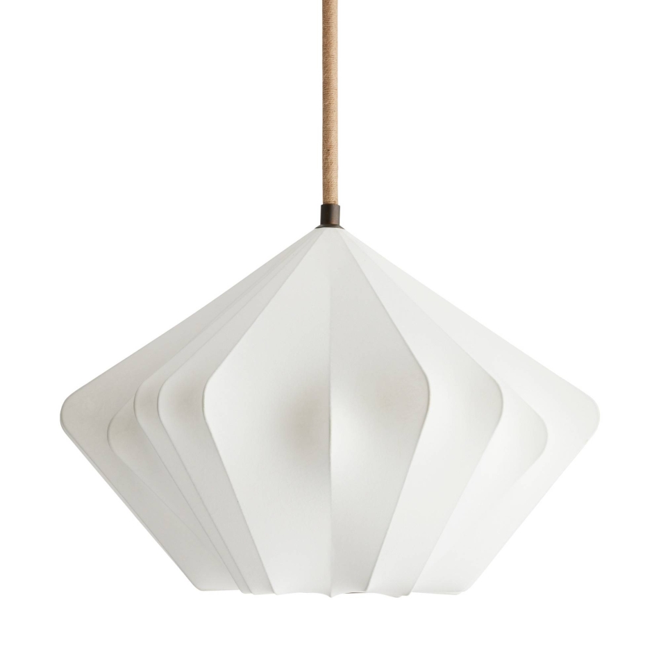 DMC27 - Fazekas Pendant - Ivory, Faux Vellum