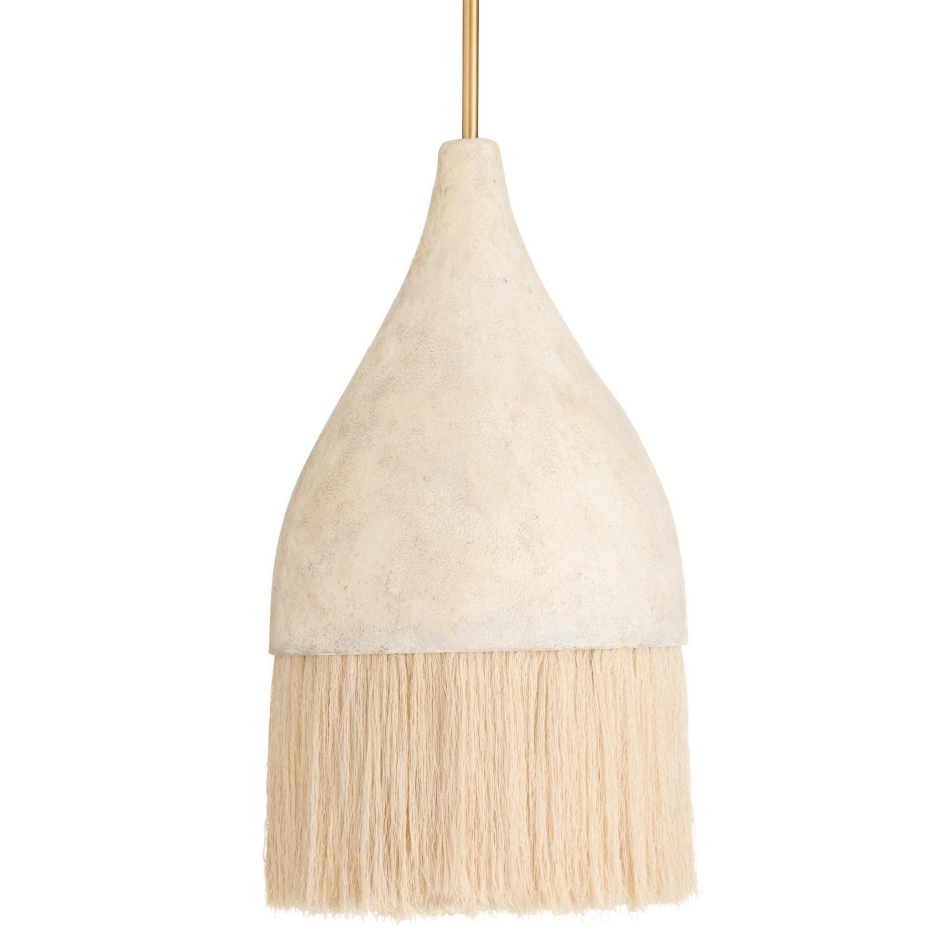 DPS08 - Marley Pendant - Lime Wash, Paper