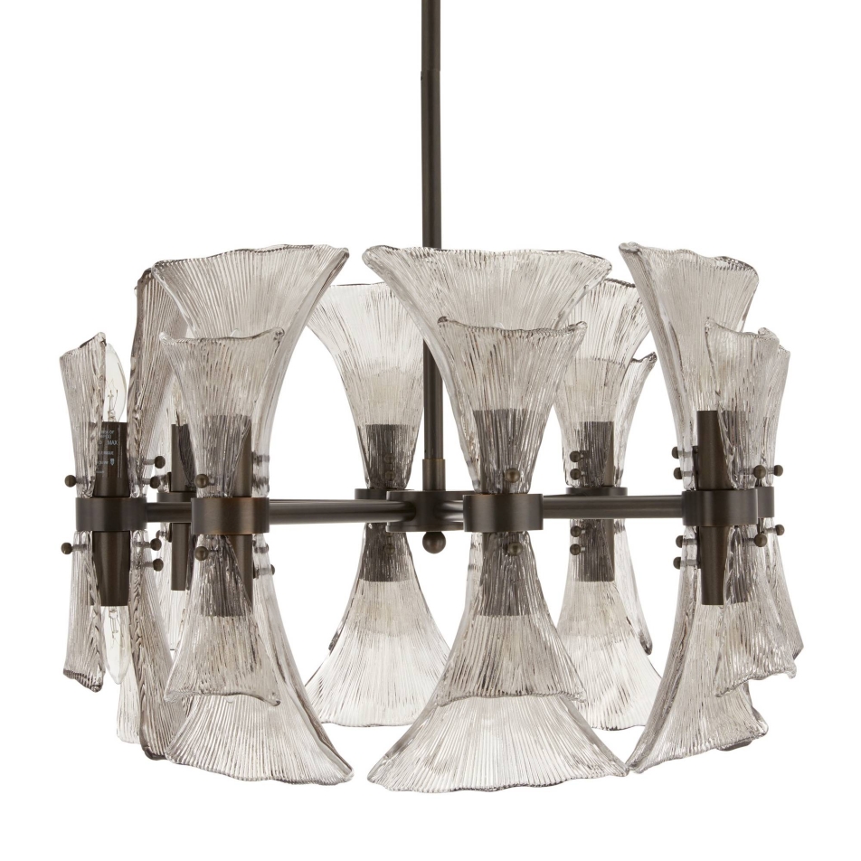 DSC07 - Gwendolyn Chandelier - Smoke, Glass