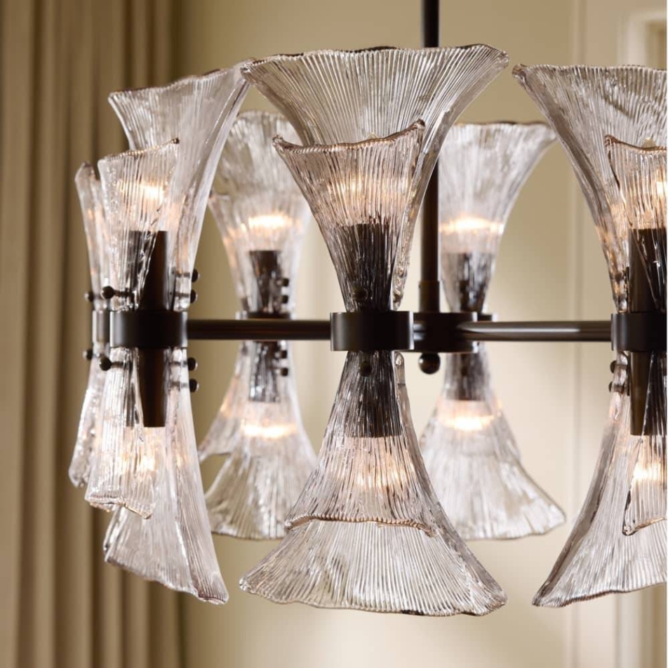 DSC07 - Gwendolyn Chandelier - Smoke, Glass