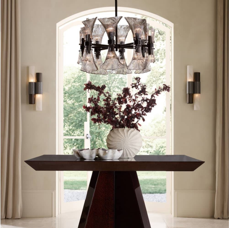 DWC55 - Huntington Wall Sconce - Swirl, Glass