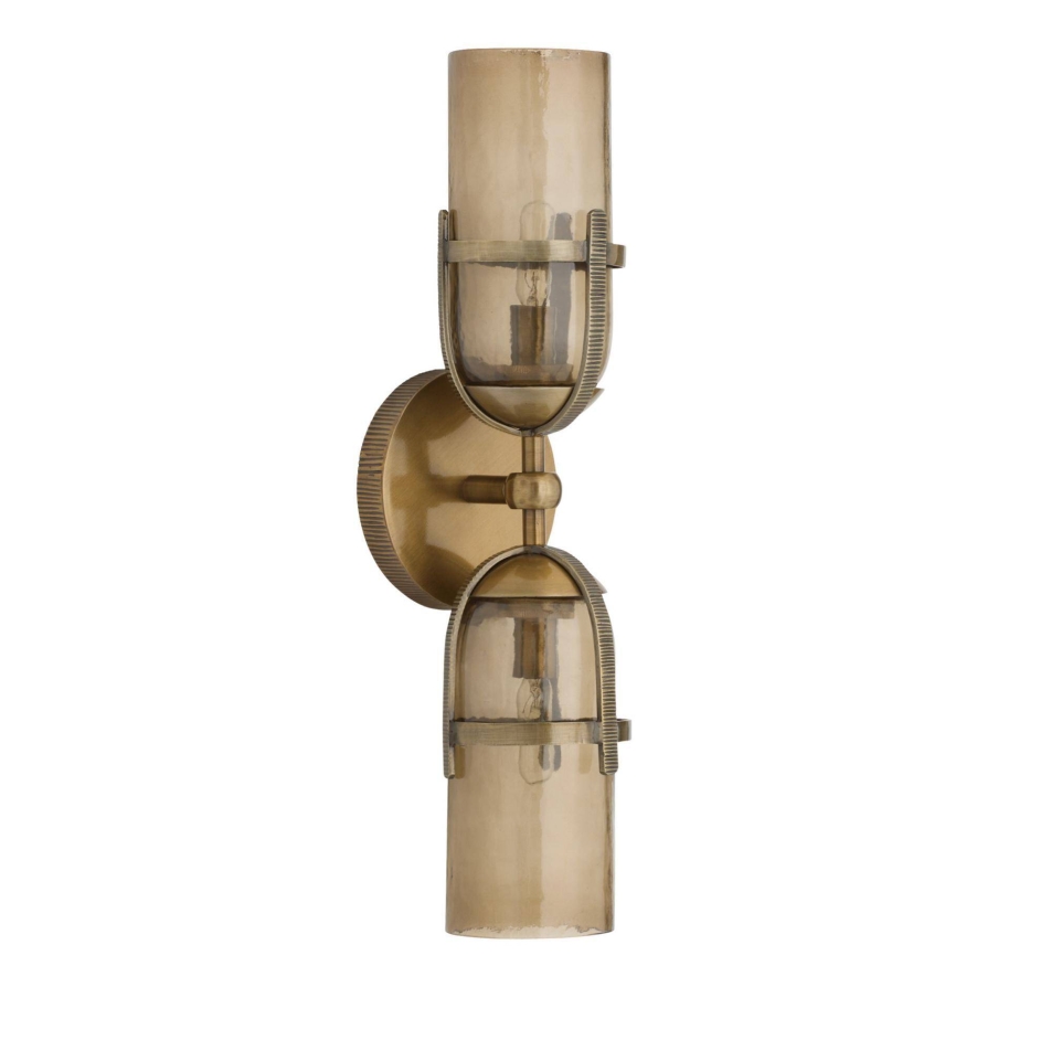DWI26 - Jacobson Wall Sconce - Smoke, Glass