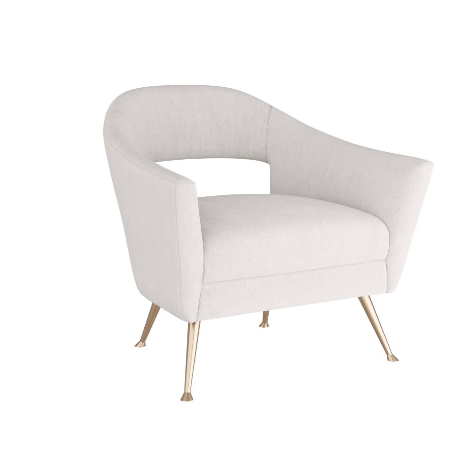 Weddington Chair Polar Bouclé