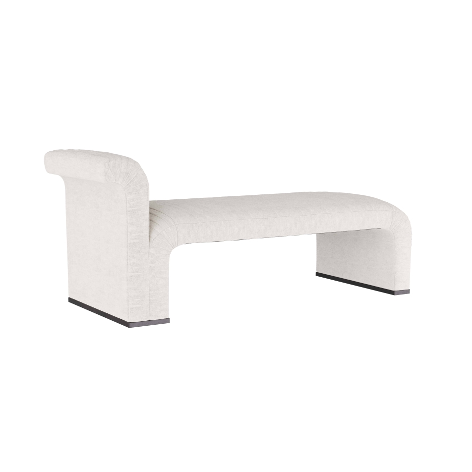 Weaver Chaise Polar Bouclé
