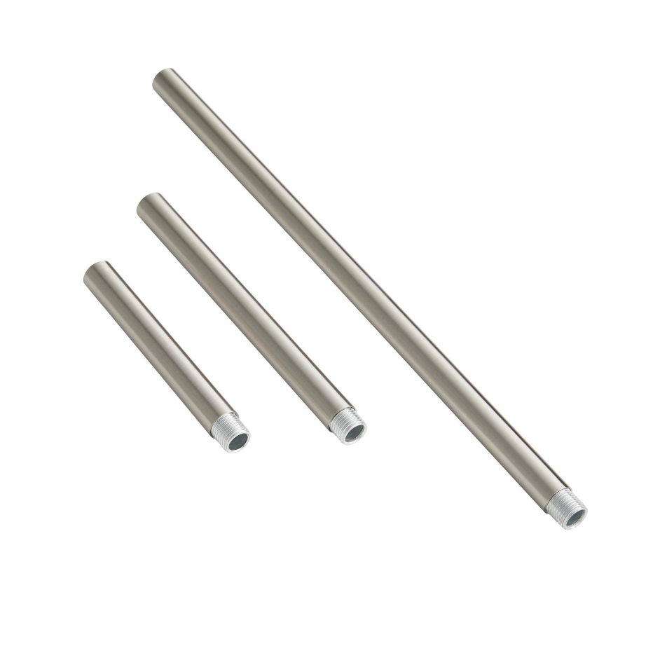 Brushed Nickel Ext Pipe (1) 4\", (1) 6\",and (1) 12\"