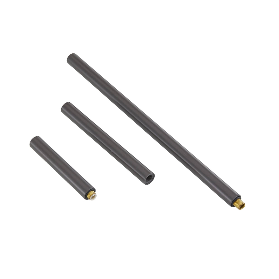 Aged Iron Ext Pipe (1) 4\", (1) 6\" and (1) 12\"
