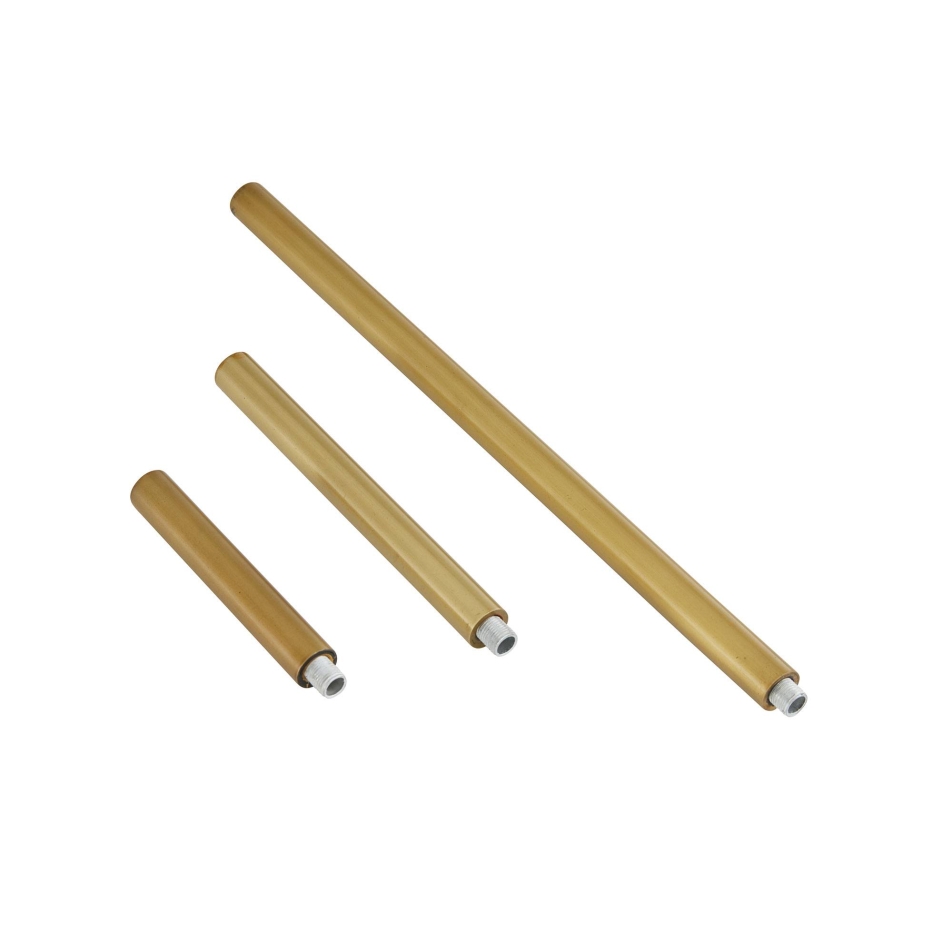 Antique Brass Ext Pipe (1) 4\", (1) 6\" and (1) 12\"