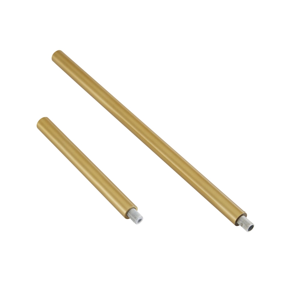 Antique Brass Ext Pipe (1) 6\" and (1) 12\"