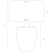 11017-499 Nordic Lamp Product Line Drawing