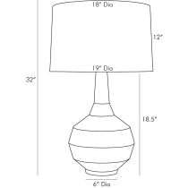 11035-440 Webber Lamp Product Line Drawing