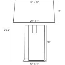 15074-677 Ruby Lamp Product Line Drawing