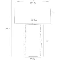 15218-968 Homer Lamp Product Line Drawing