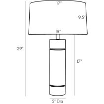 15653-243 Hope Lamp Product Line Drawing