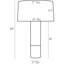16938-119 Ike Lamp Product Line Drawing