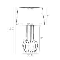 17005-270 Lulu Lamp Product Line Drawing