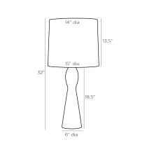 17008-225 Janet Lamp Product Line Drawing