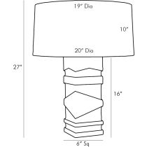 17365-948 Damon Lamp Product Line Drawing