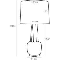 17496-673 Arlington Lamp Product Line Drawing
