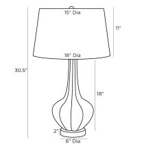 17801-152 Pali Lamp Product Line Drawing