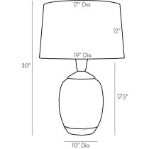 17845-226 Haldon Lamp Product Line Drawing