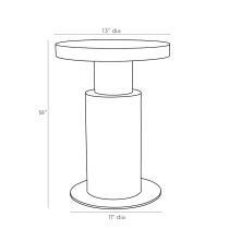 2018 Lindberg Accent Table Product Line Drawing